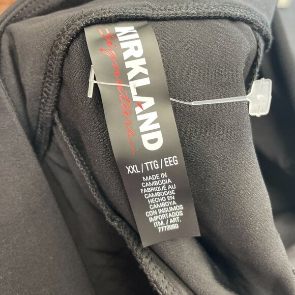 NWOT Kirkland Signature Women's XXL Black Stretch Ankle Pants - Picture 7 of 10